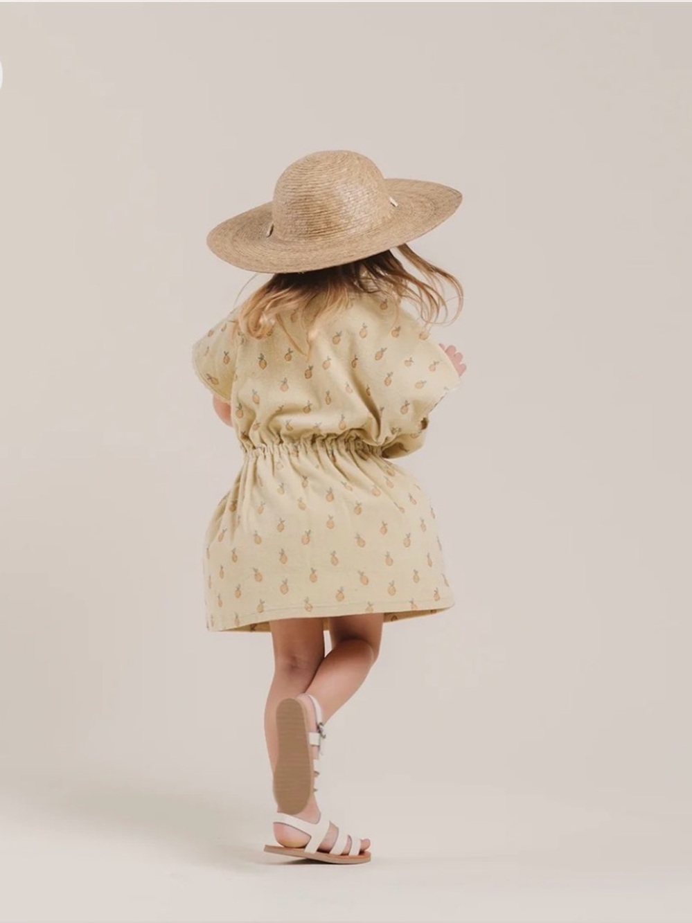 NWT Rylee Cru Lemon Terry Kaftan Sz 6/7Y
